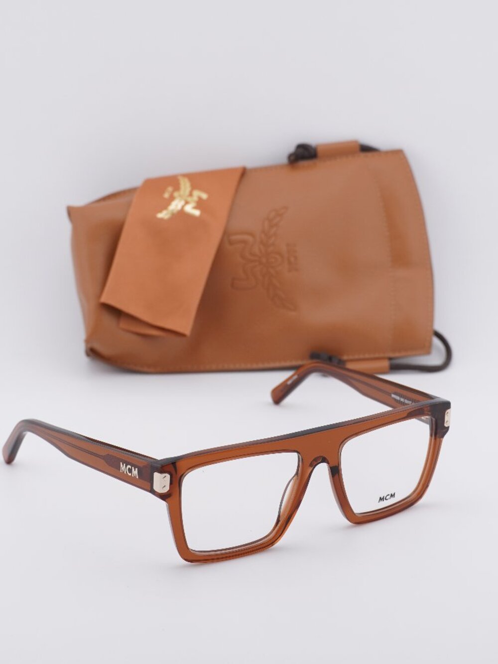MCM MW5006 045 Square Eyeglasses 53mm - Brown